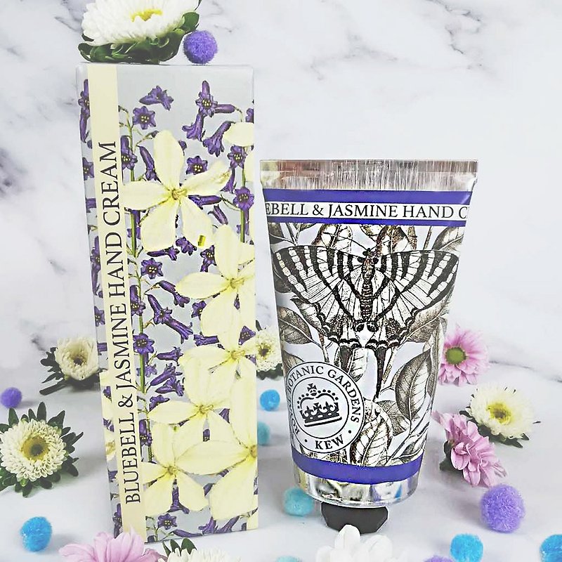 [A must-have gift] British ESC Royal Botanic Gardens Shea Butter Hand Cream 75ML - Blue Wind Chime and Jasmine - Nail Care - Other Materials 