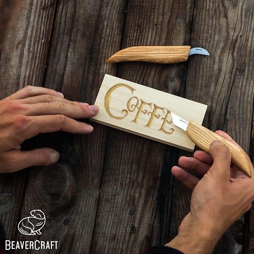 BeaverCraft 小海貍 DIY 手作雕刻材料包-字母