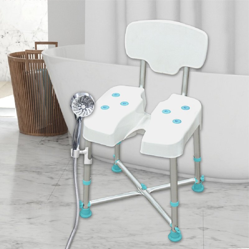 Lotus Head Hanger-Shower Chair Accessories - อุปกรณ์ห้องน้ำ - พลาสติก ขาว