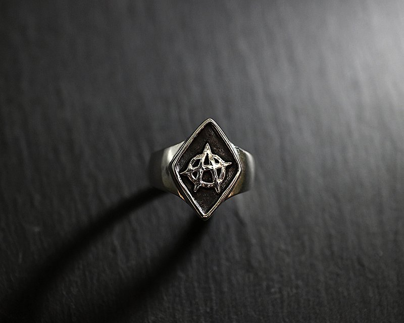 Anarchism Ring of Anarchism - General Rings - Other Metals 