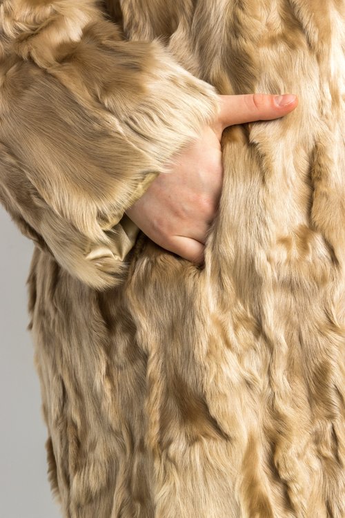 毛皮　フェイクファー　ヤギ毛皮 61BJ8vtRZ4L._AC_UF894,