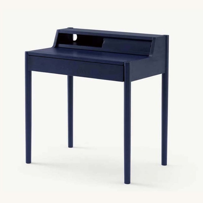 Leonie Compact Desk-Midnight Blue - โต๊ะอาหาร - ไม้ สีน้ำเงิน