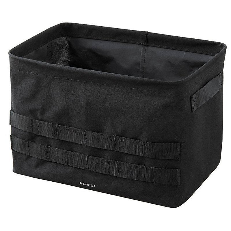 Molle- 大收納袋(黑) - 收納箱/收納用品 - 聚酯纖維 黑色