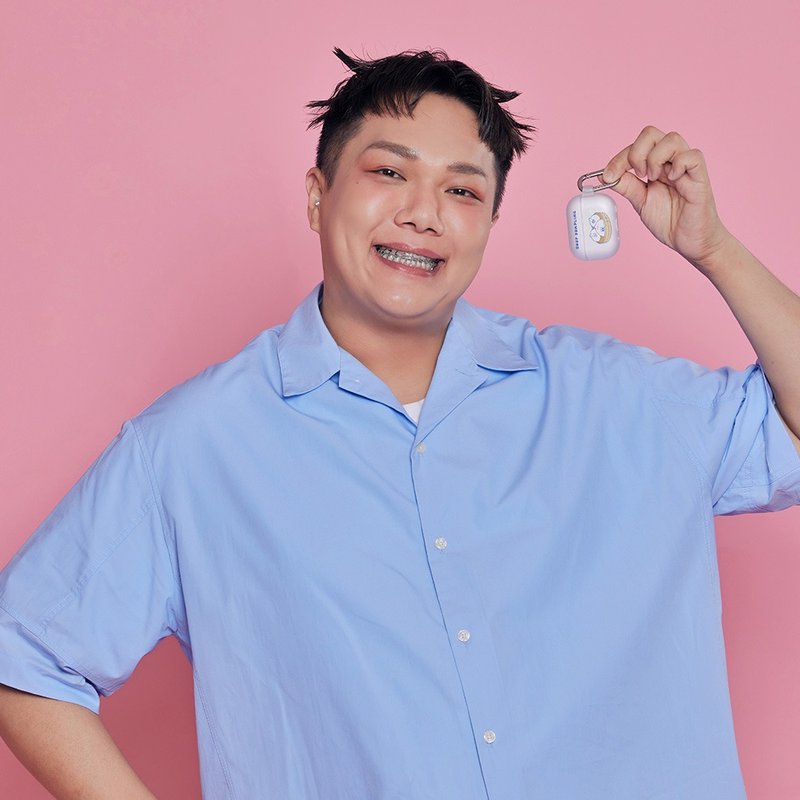 KUAN調皮小籠包強悍防摔AirPods保護套 - AirPods/耳機保護套 - 塑膠 多色