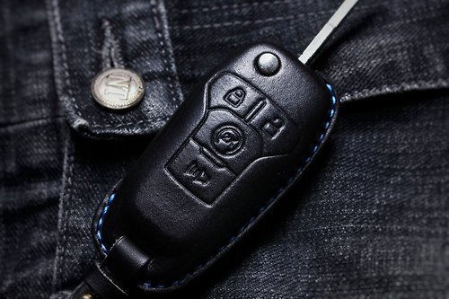 TTP_leathers 波賽頓手工皮件 福特FORD MK3.5 ST STLine Focus Kuga Mondeo汽車鑰匙
