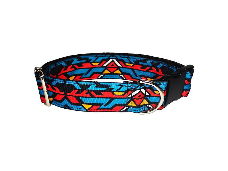 Other Materials Collars & Leashes - Dog Collar Geometry Handmade Heavy Duty Nylon Adjustable Buckle High Quality