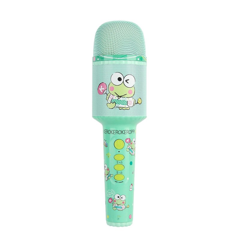 Kids Wireless Microphone – Kerokerokeroppi - Speakers - Plastic Green