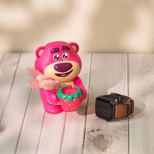 InfoThink 限時優惠【新品上市】迪士尼公仔系列Apple Watch充電支架-熊抱哥
