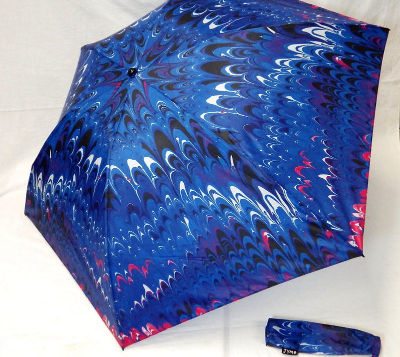 Light & handy marbling pattern umbrella - Other - Polyester 