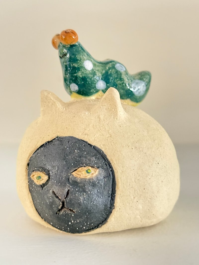 The world-weary cat series is about to turn into a butterfly - Stuffed Dolls & Figurines - Pottery 