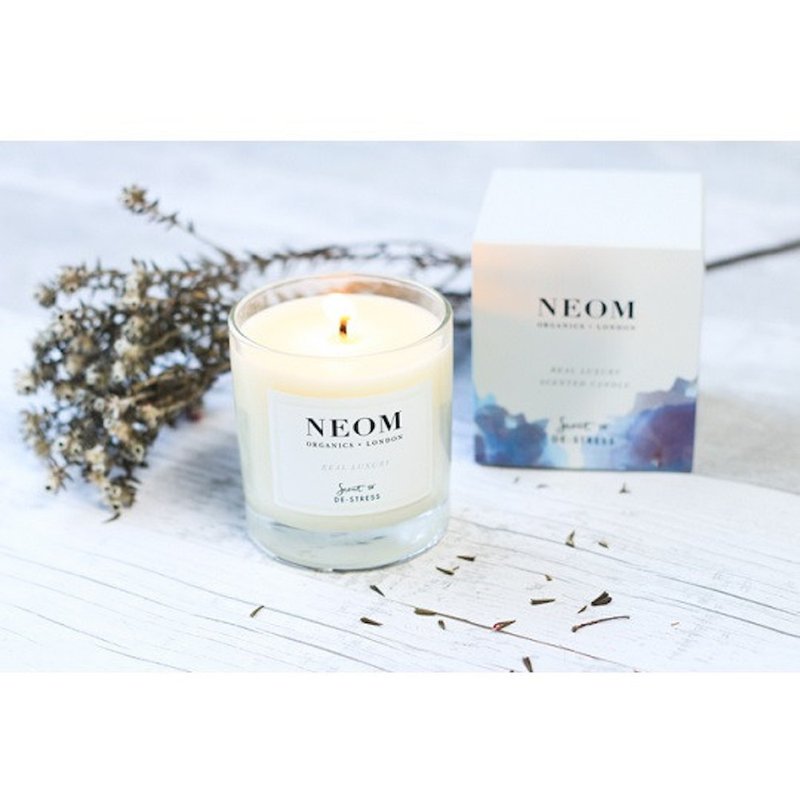 【熱銷推薦】NEOM 皇家奢華香氛蠟燭 - 香氛蠟燭/燭台 - 玻璃 