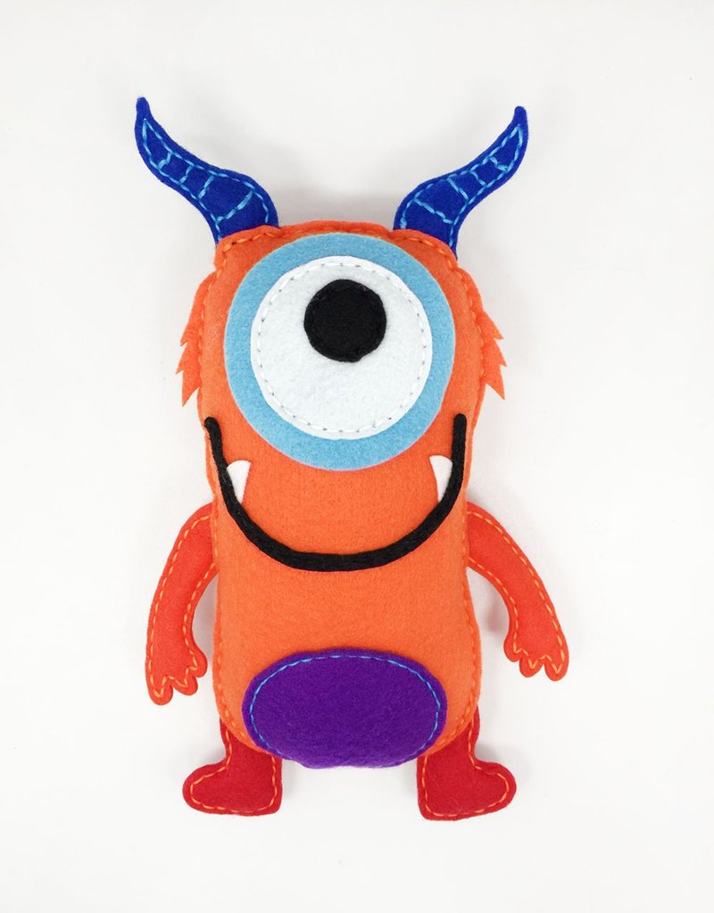 Fairy Land [Material Package] Monster Pillow-Orange - Other - Other Materials 