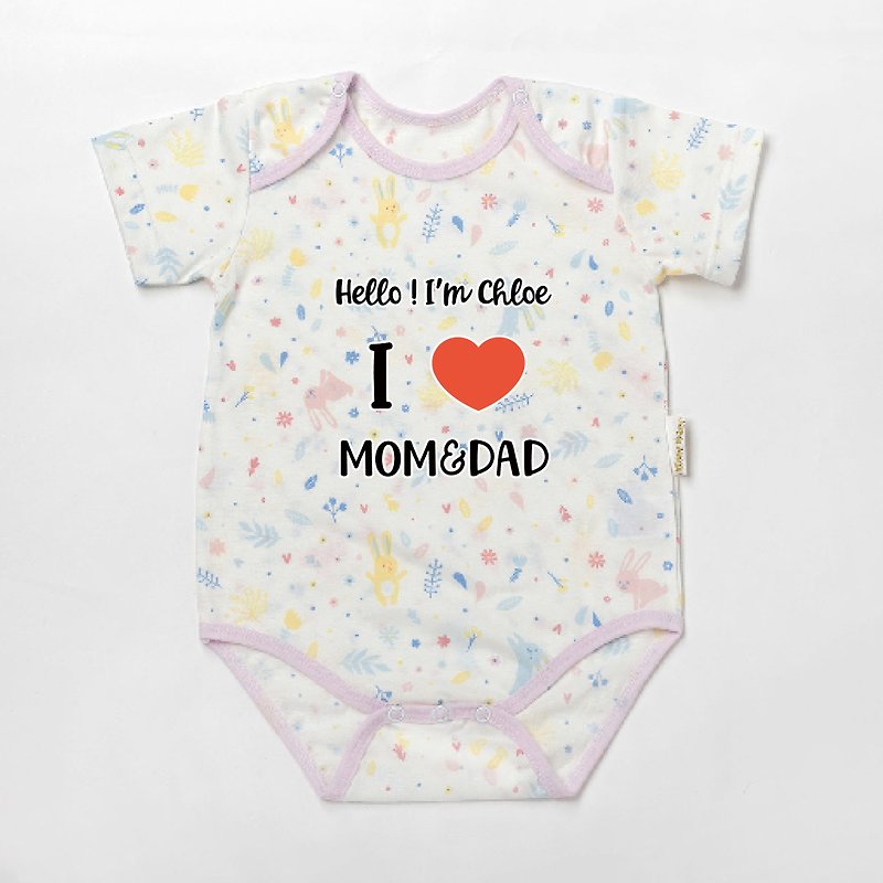 (Thin)100%Cotton Baby Bodysuits(Short-Sleeves and Shorts)3M/6M/12M - Onesies - Cotton & Hemp Multicolor