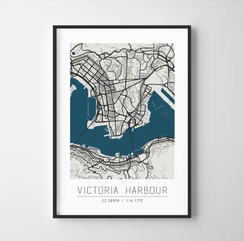 Weekend Road Trip Hong Kong print (3) 香港 可客製化 掛畫 海報