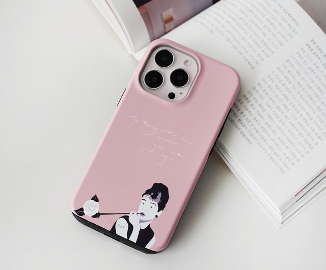 Fitzory 欧米のセレブシリーズ オードリー ヘプバーン Iphoneケース ショップ Hello Fitzory スマホケース Pinkoi