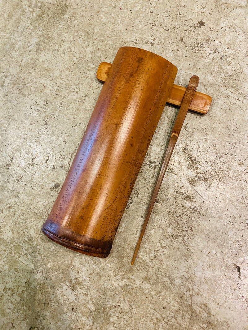 Handmade Old Bamboo Teapot - Wood, Bamboo & Paper - Bamboo 
