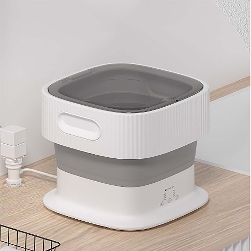 [Free Shipping] Household Folding Underwear Washing Machine Automatic Mini Underwear Washing Machine Moyu - Other Furniture - Other Materials White