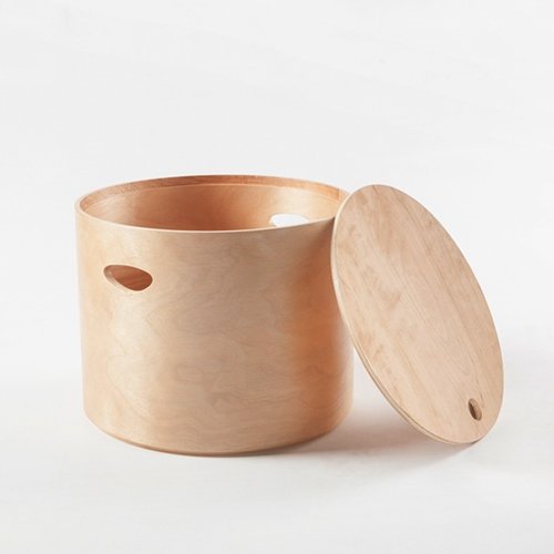 META Design andMore木圈傢俱∣手工木製儲物凳