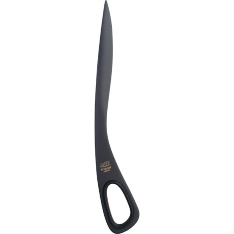 Lin Knife Non-stick Letter Opener - Black - กรรไกร - สแตนเลส สีดำ