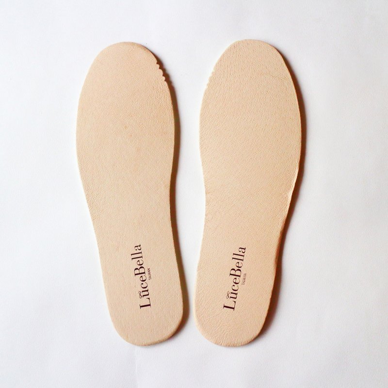 Leather insoles-moisture absorption, breathability, deodorization and high elasticity-Hong Kong and Macao must be purchased together with shoes for free shipping - แผ่นรองเท้า - หนังแท้ สีนำ้ตาล