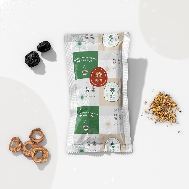 泰昌堂 | 桂花酸梅湯濃縮即飲包 12天份 | 泰昌堂品牌禮盒裝 - 茶葉/茶包/水果茶 - 新鮮食材 