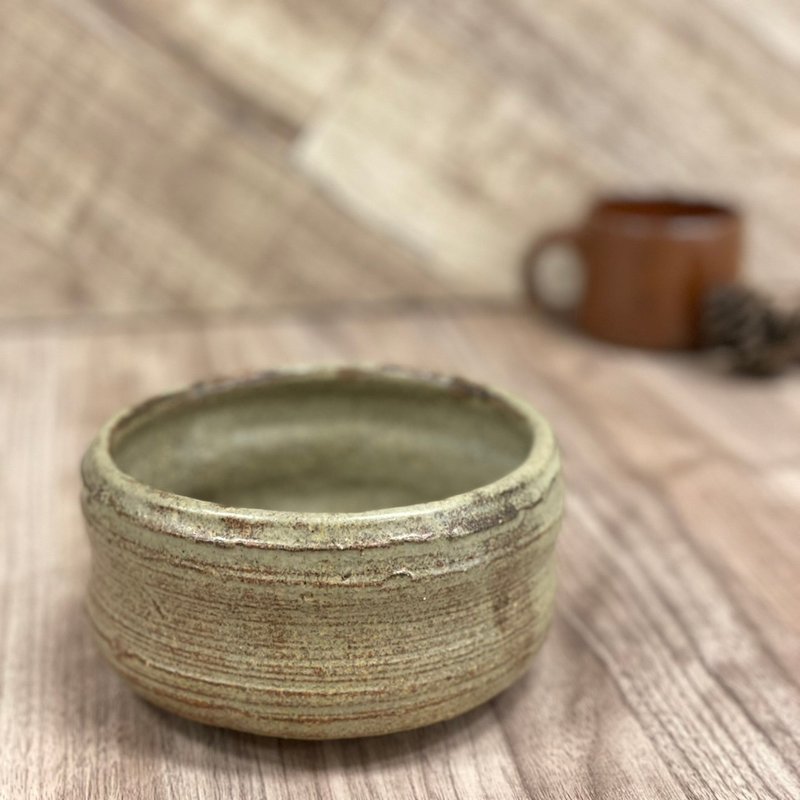 釉燒手工缽-茶碗4 - 碗 - 瓷 多色