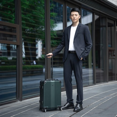 BRAUN BUFFEL 德國小金牛 【免費贈送送禮提袋】 伊斯瑪 20吋行李箱 軍綠色/BFL01-81-MIL