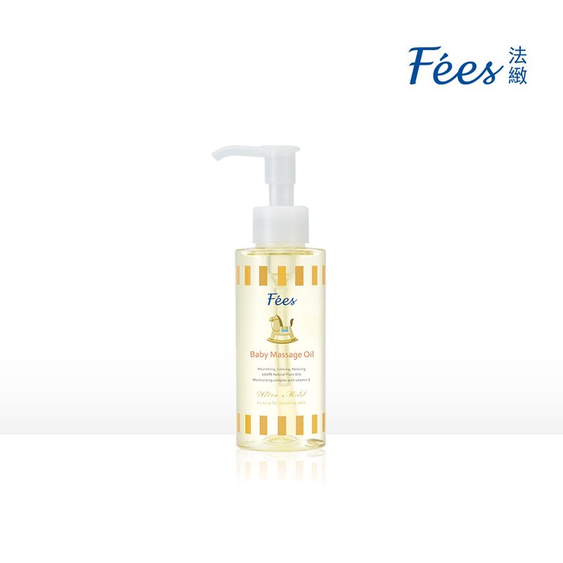 【Fees method】baby moisturizing soothing massage oil 120ml - ผลิตภัณฑ์บำรุงผิว/น้ำมันนวดผิวกาย - วัสดุอื่นๆ สีใส