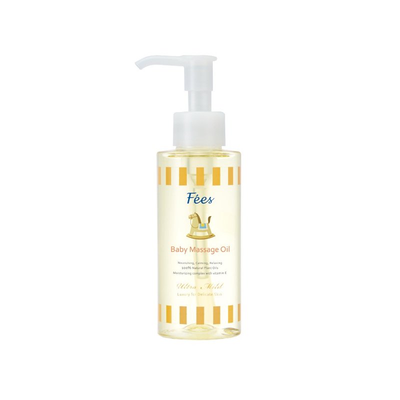 【Fees 法緻】嬰兒滋潤安撫按摩油120ml - 身體乳/按摩油 - 其他材質 透明