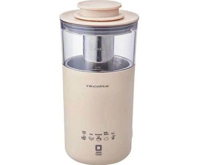 recolte Japan Likete Milk Tea Milk Tea Machine Cream White - Shop