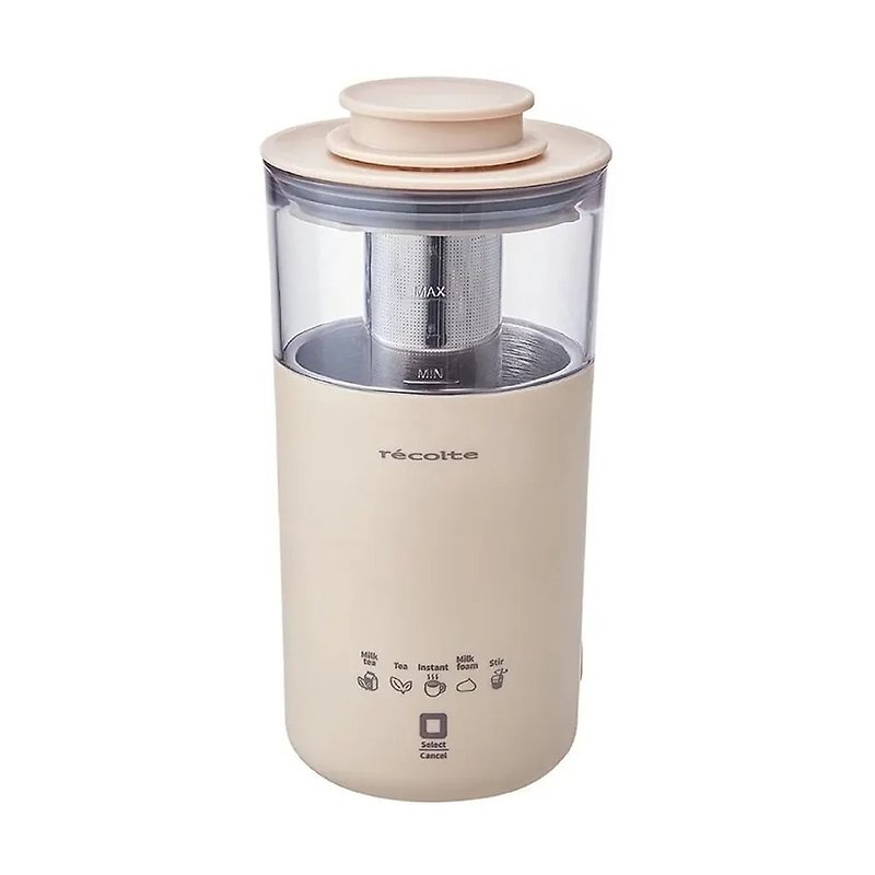 recolte Japan Likete Milk Tea Milk Tea Machine Cream White - Other Small Appliances - Other Materials 