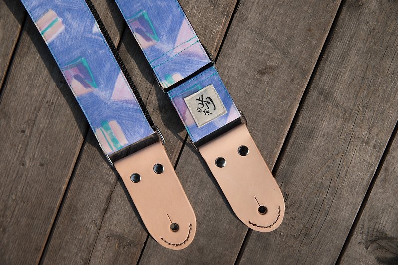 Smile guitar strap / / sharp corner on the back / / Guitar strap - Guitar Accessories - Other Materials 