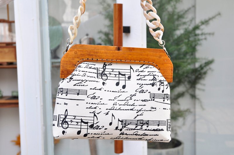 Musical Note Shoulder Bag - กระเป๋าแมสเซนเจอร์ - วัสดุอื่นๆ 