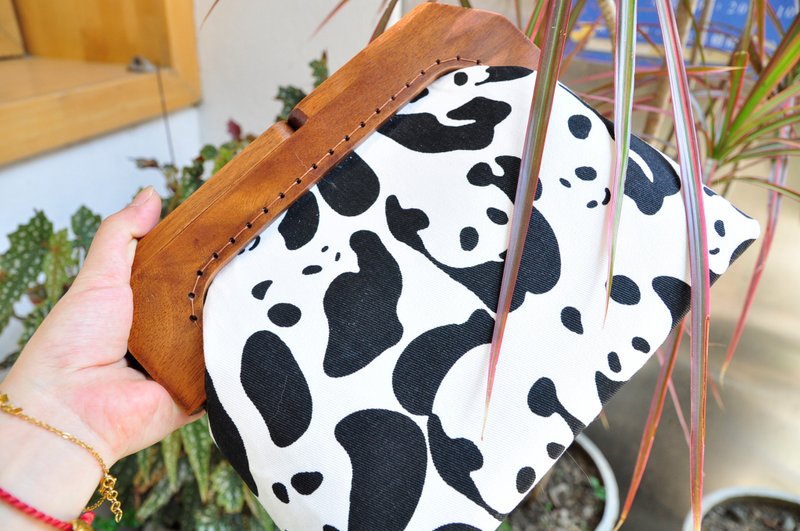 熊貓斜挎包 - 側背包/斜背包 - 其他材質 