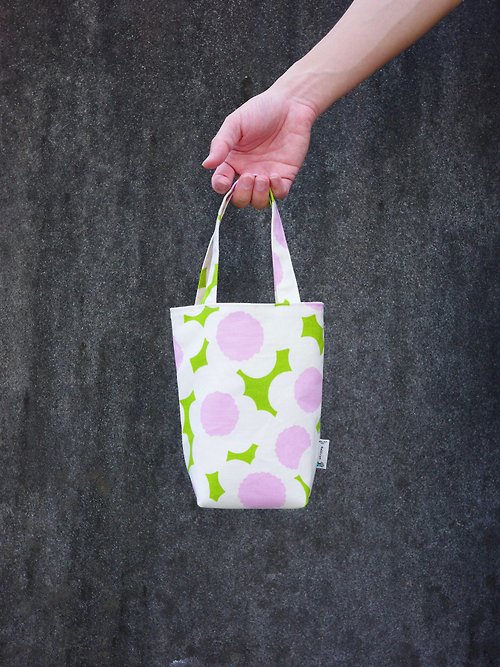 海柏手作 Hebbian Handmade 春の花 - 水壺袋 飲料袋 飲料提袋 環保水壺袋 | 海柏手作