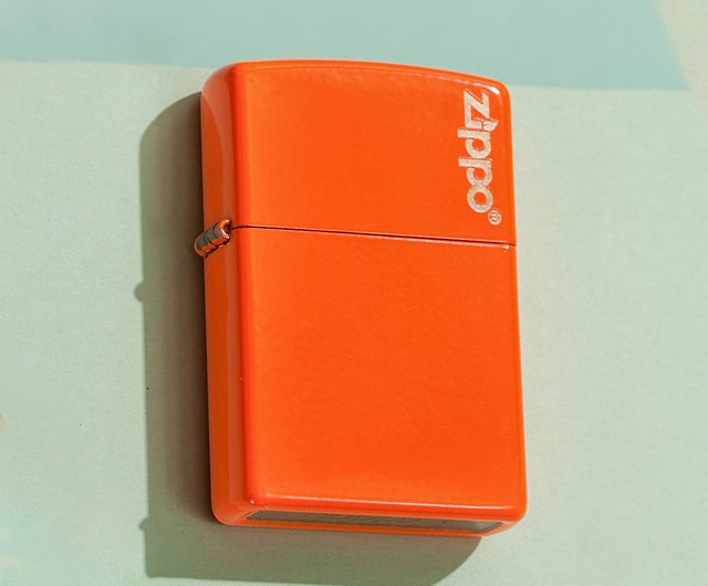 ZIPPO official flagship store] Orange dumb paint windproof lighter 231ZL -  Shop zippo Other - Pinkoi