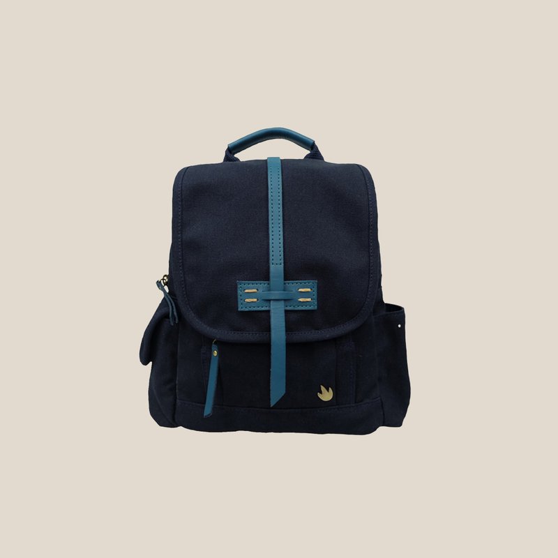 Movy Backpack Petite Navy - 背包/後背包/書包 - 其他材質 藍色