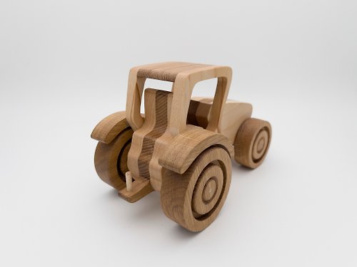 Wood toy cars Waldorf toys Wood tractor Wooden motorcycle Wood car Wood  forklift - Shop FirebirdWorkshop Kids' Toys - Pinkoi