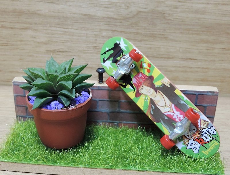 街頭滑板風格 ‧ 多肉植物 - 植栽/盆栽 - 其他材質 