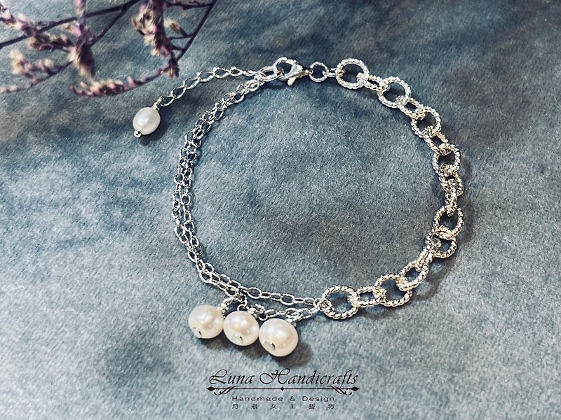 Winter Pearl Bracelet - Bracelets - Sterling Silver 