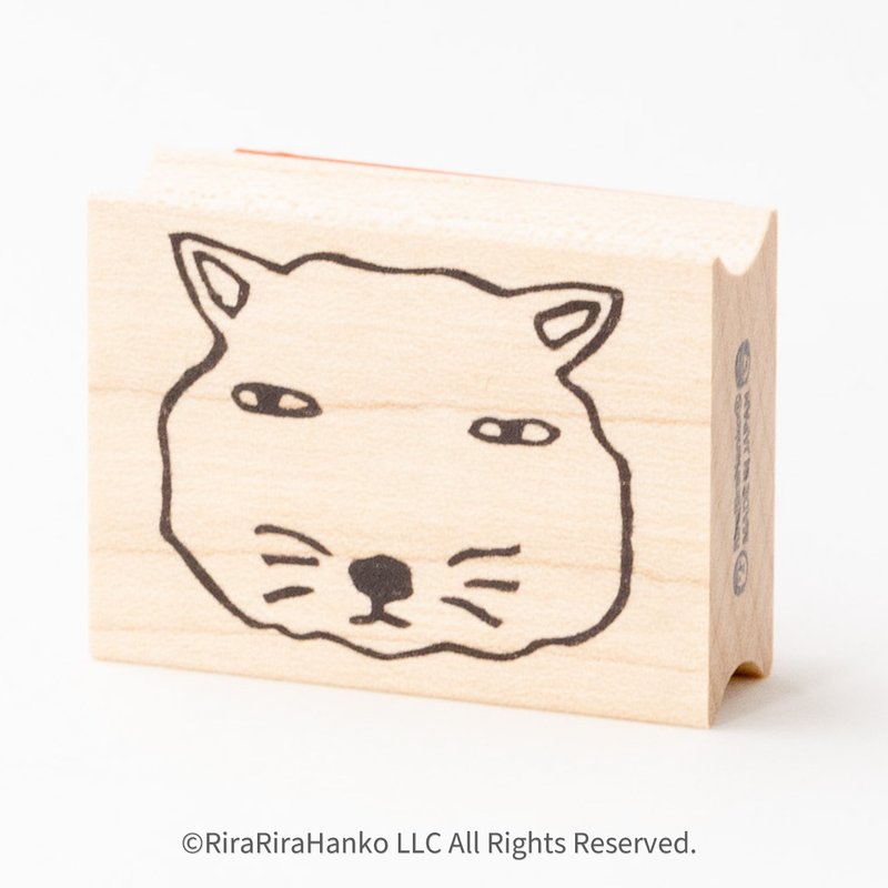クリップチベットギツネ*30mmx40mm*ラバースタンプ*R944 - 印章/印台 - 木頭 