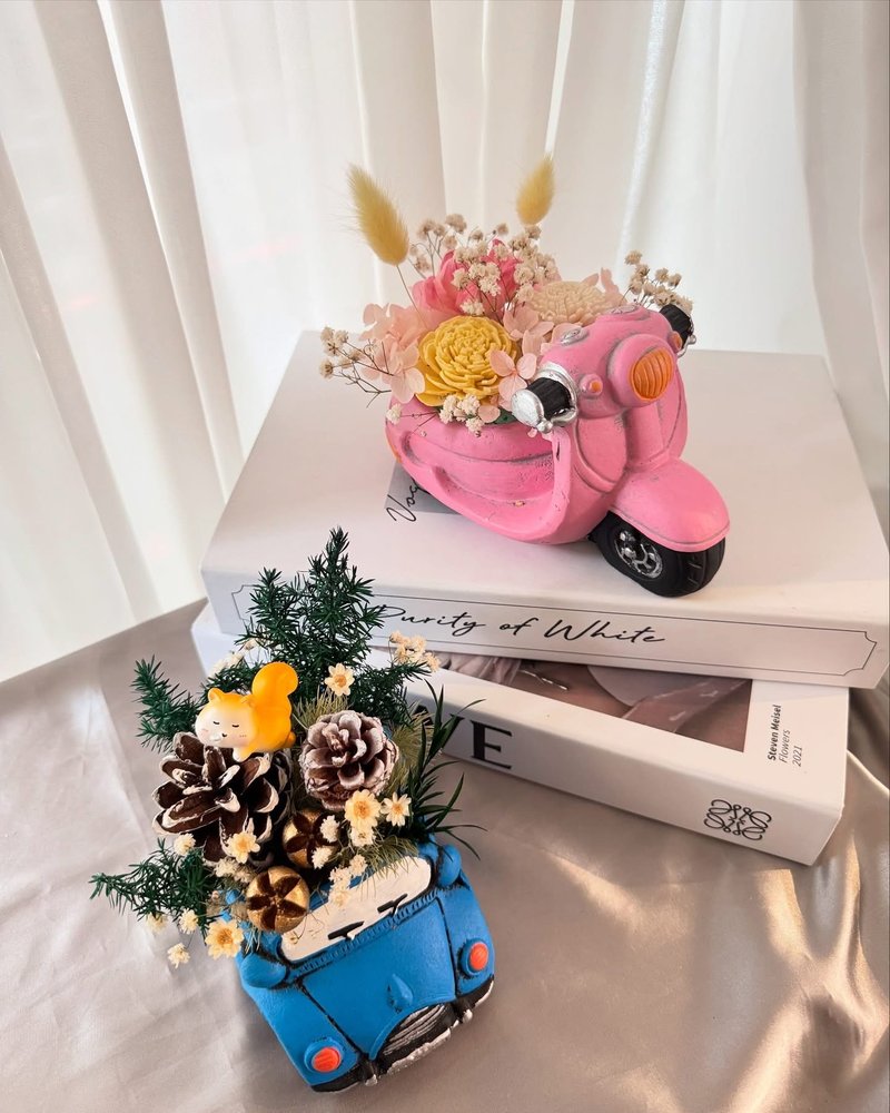 Preserved Flowers Parent-Child Floral Art Class Children's Floral Art Class Experience Class - Plants & Floral Arrangement - Plants & Flowers 