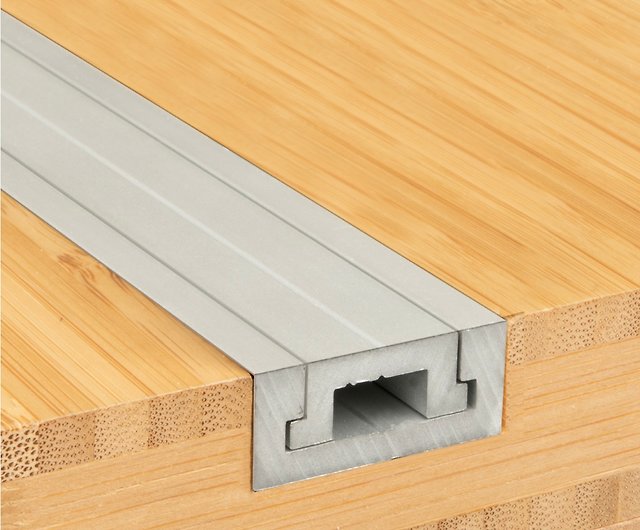 POWERTEC-Standard Miter T-Track works perfectly with 3/4 Inch x 3/8 Inch T-bars.  thick walled, heavy duty