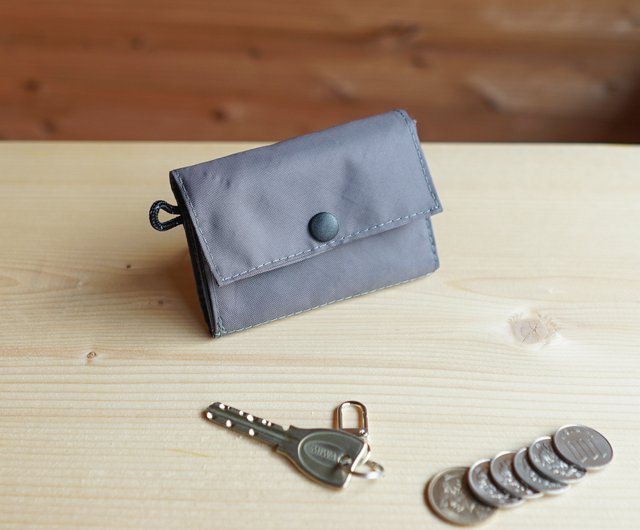 【未開封品☆入手困難】 SLACK PACK三つ折りウォレット付き ノンステッチで仕立てた超薄型ビルフォードウォレット 極小財布