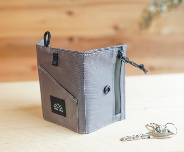 【未開封品☆入手困難】 SLACK PACK三つ折りウォレット付き ノンステッチで仕立てた超薄型ビルフォードウォレット 極小財布