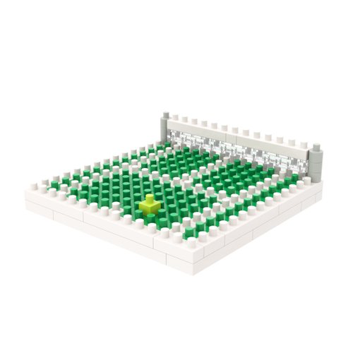 Archbrick Archbrick 小網球場 Pixel 積木 Nanoblock
