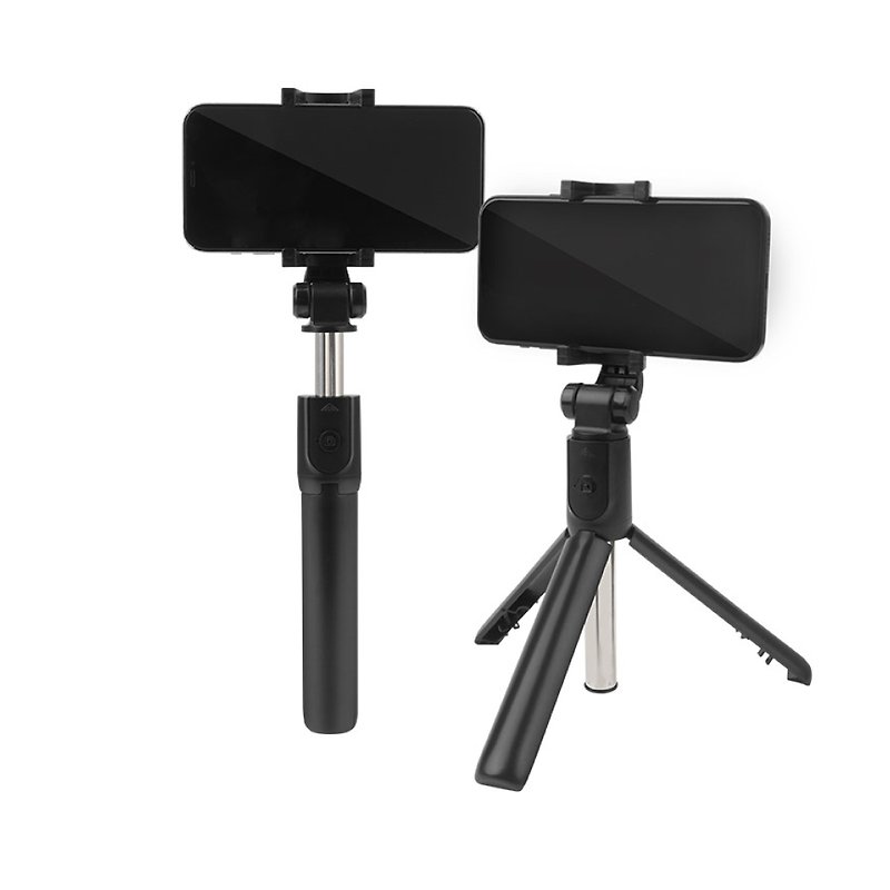 Nat Geo Bluetooth Tripod Selfie Stick - แกดเจ็ต - ซิลิคอน สีดำ