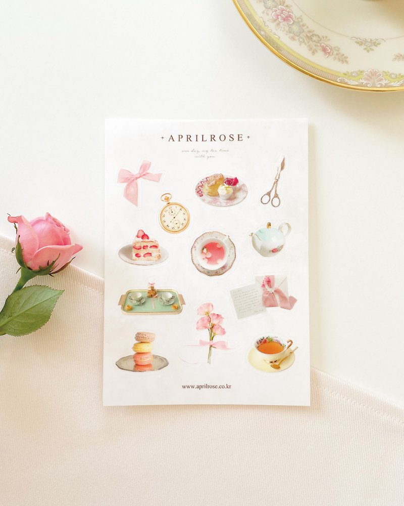your teatime sticker - 貼紙 - 紙 