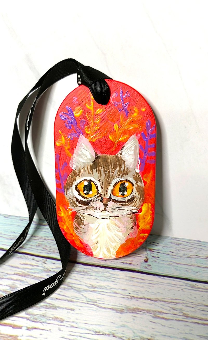 Personalized custom hand-painted pet diffuser stone brand car wardrobe ornaments