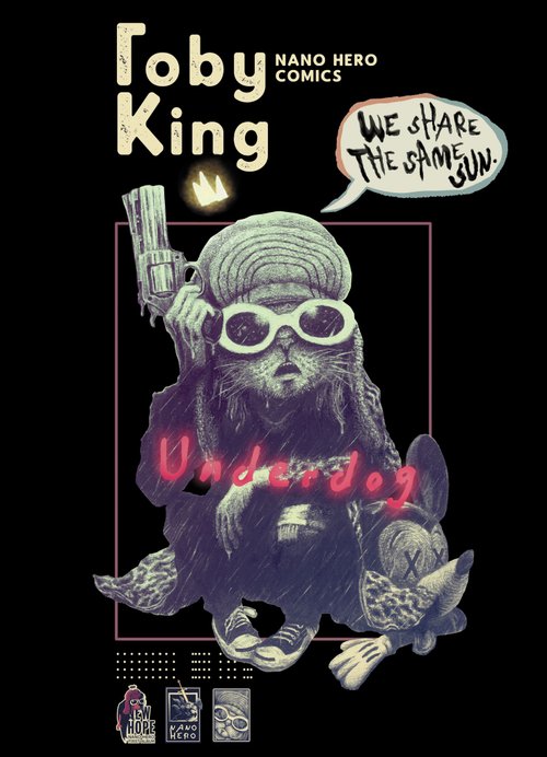 NANO HERO Underdog 海報 漫畫海報 Poster 39*54(cm) 水性PP相紙(霧)